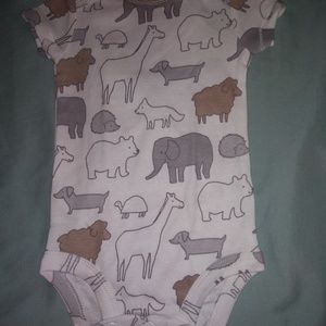 Carter's baby onesies.